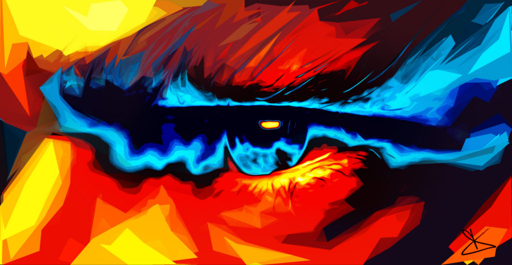 ONYRIX / Dino Olivieri - Self Portrait Eyes 2014